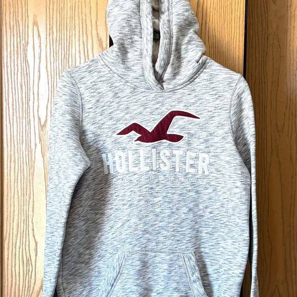 Hollister Sweatshirt Hoodie with Black Logo - Picture 3 of 5